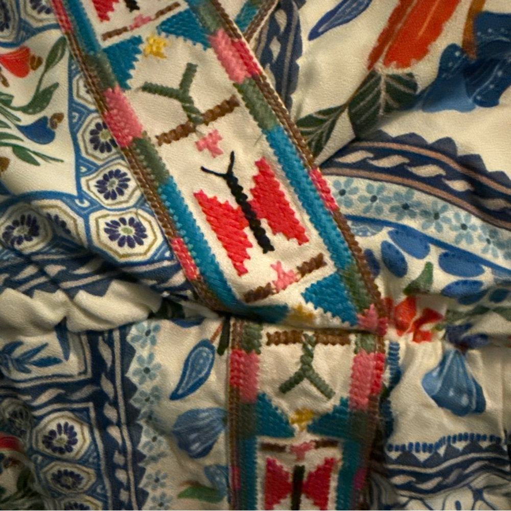 FARM Rio Multicolor Patchwork Mini Dress - Picture 6 of 7